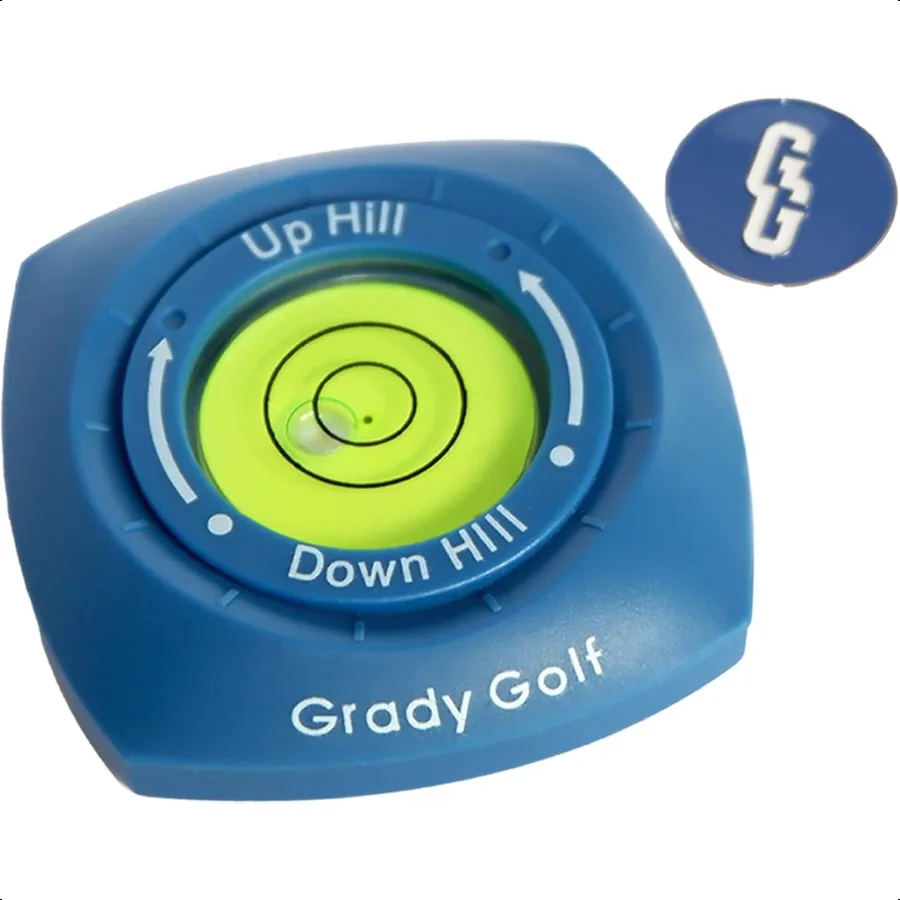 

Golf Green Reader and Magnetic Golf Ball Marker with Level Golf Training aid with Ball Marker Level to Imp Your Golf Practice.