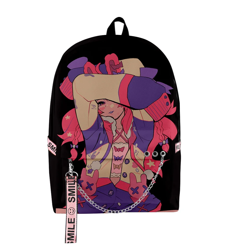 

VTuber Pipkin Pippa Anime Zipper Rucksack 2023 Casual Style Harajuku Schoolbag Unique Travel Bag