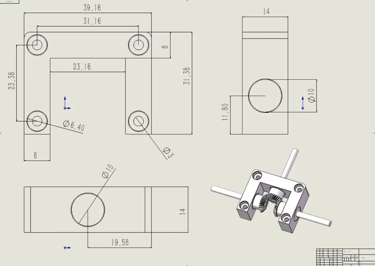 1:1 Right Angle Commutator Transmission Gearbox Copper Bevel Gear Reduction 4mm 5mm for Mechanical Devices