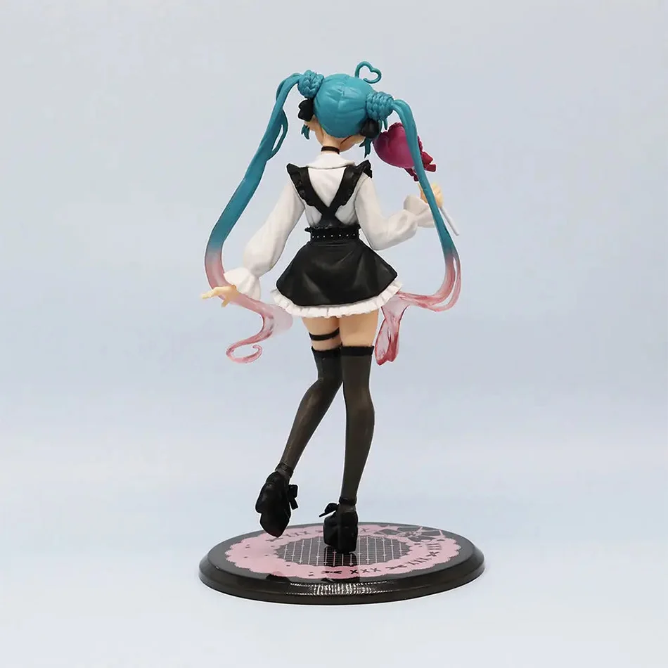 Sexy Mädchen Hatsune Miku Anime Figur Mode Subclture Miku Action Figure Weihnachten Geschenk PVC Sammlung Modell Puppe Spielzeug – Detail 6