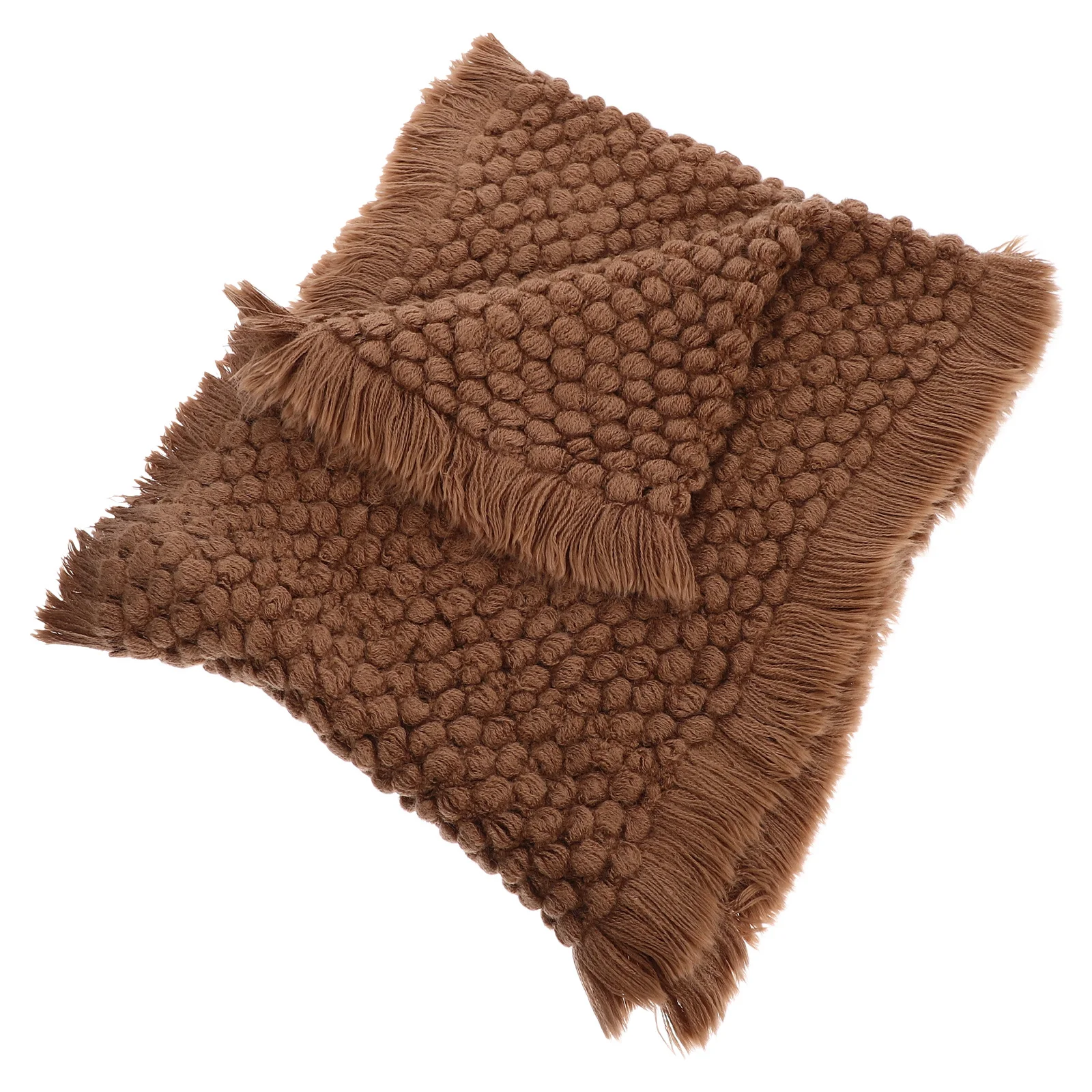 Soft Baby Photoshoot Blanket Adorable Design Newborn Photography Prop Cozy Wrap Easy Clean Machine Washable Crochet Blankets