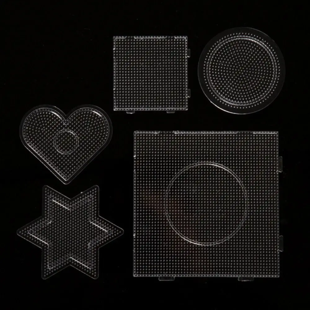 Tablero de Perforaciones de Alta Calidad de 2.6mm para Manualidades, Decoración, Herramienta para Hama Beads, Tablero de Perforaciones Resistente al Calor para DIY, Crea Puzzles, Juguetes de Cuentas Fusibles