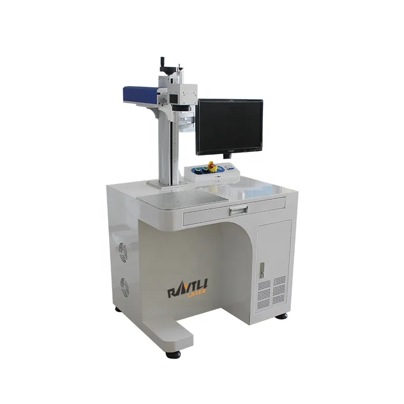 

ATU&UTV50W Factory Direct Sale Metal Hard Plastic Marking Fiber Laser Marking Machine