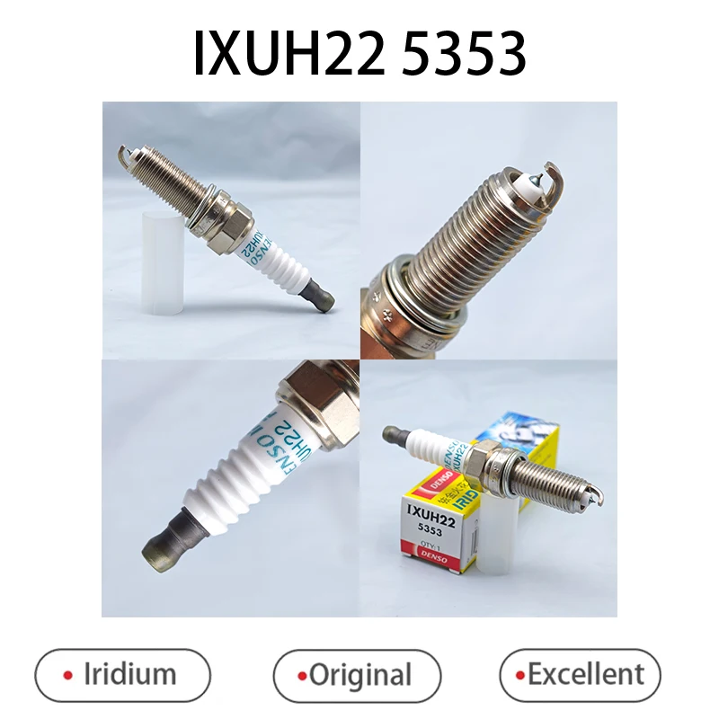 Original Iridium Spark Plug IXUH22 5353 Compatible with Rena K2 Yipage KX Leading SMART 451