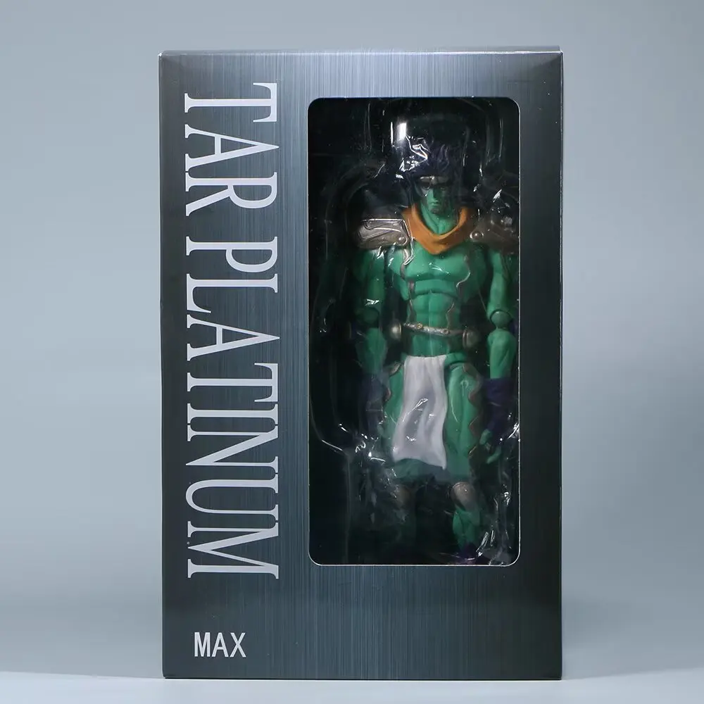 조조의 기묘한 모험 애니메이션 피규어 Kujo Jotaro 액션 피규어 스타 플래티넘 이동식 모델 장식품 선물 컬렉션