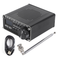 HIHI Si4732 ATS-20+ ATS20 Portable Shortwave Radio Receiver SDR Receiver FM AM (MW SW) and SSB (LSB USB) with Antenna
