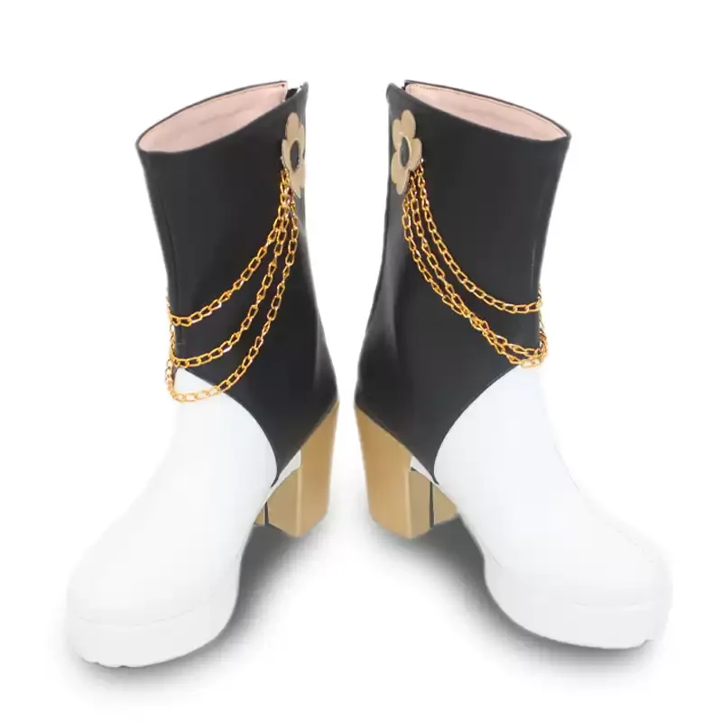 

Kpop Demon Hunters Zoey Rumi Mira Cosplay Boots Shoes Heavy Duty Cyber Metaverse Gothic Futuristic Stage Performance Shoes