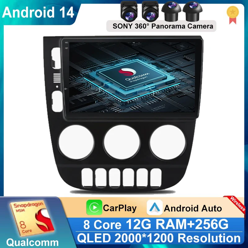 

Android 14 For Mercedes Benz M-Class W163 ML 1998 - 2006 Auto Radio GPS Navigation Stereo Head Unit Multimedia Player DashCam BT