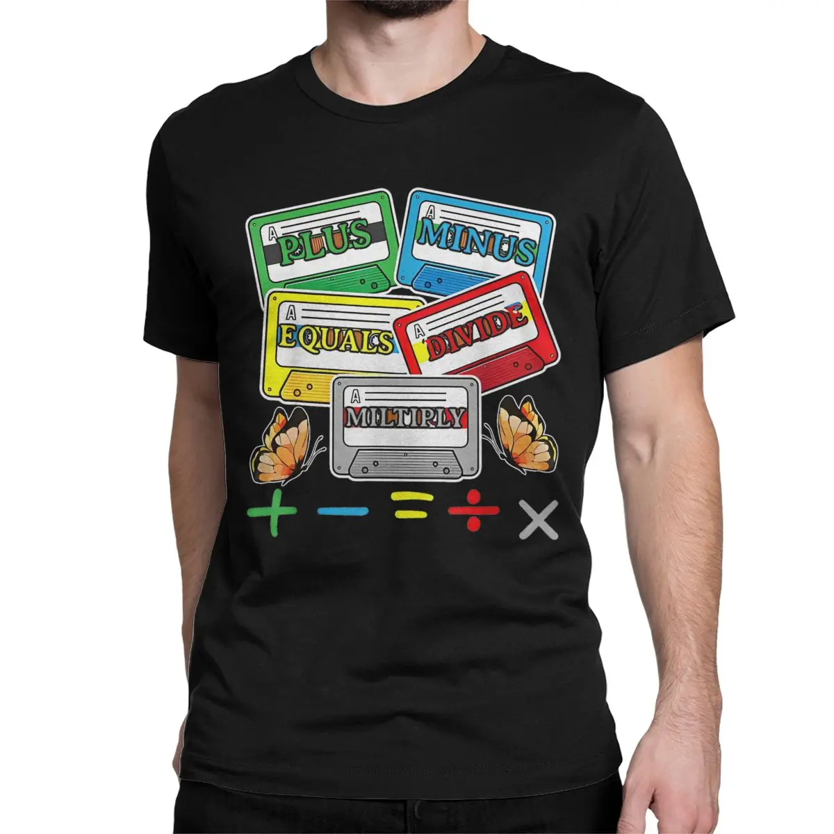 

Men Women T-Shirts 2025 Ed Sheerans Pure Cotton Tees Short Sleeve The Mathematics Tour T Shirt Round Neck Clothing Printing