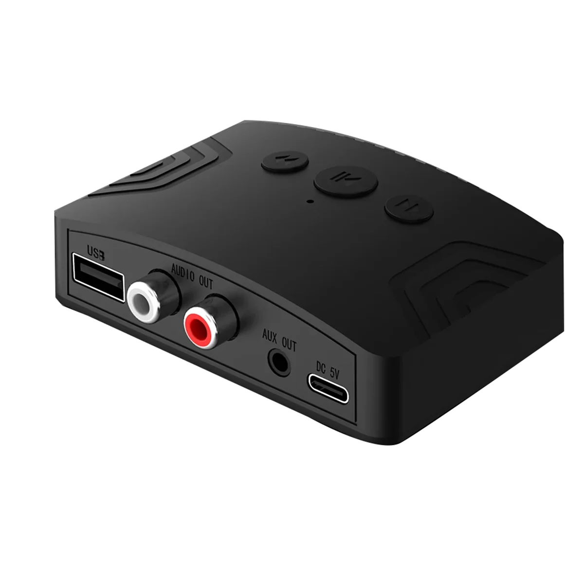 Émetteur-récepteur audio Bluetooth 5.3, adaptateur audio sans fil pour PC, haut-parleur de voiture, AUX, RCA, USB, musique stéréo, 3.5mm