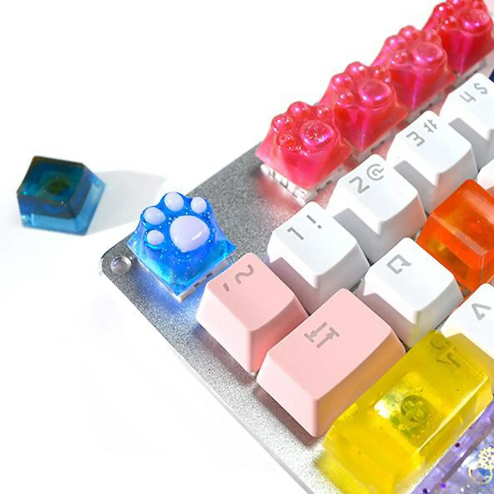 Keycaps Resin Keycap Crafting Epoxy Mould Molds Tools Accessories