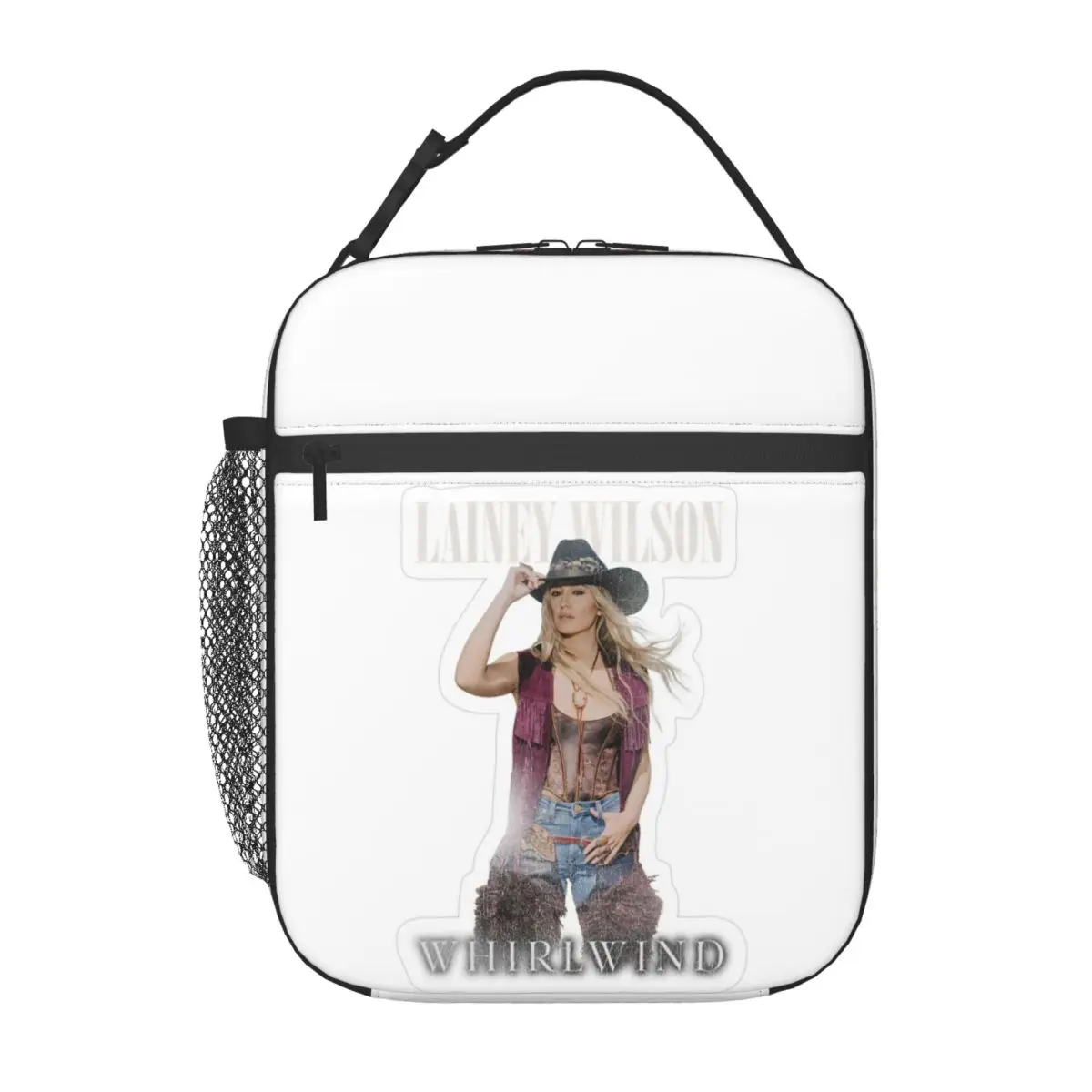 

Lainey Wilson - Термосумка для обедов и завтраков в стиле Country's Cool Again для женщин и детей, портативный термоконтейнер для еды, сумка-тоут