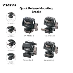 TILTA TA-AMB Adjustable Quick Release Monitor Holder Camera Clamp Swivel and Tilt Monitor Mount with Cold Shoe/ARRI/ NATO Mount