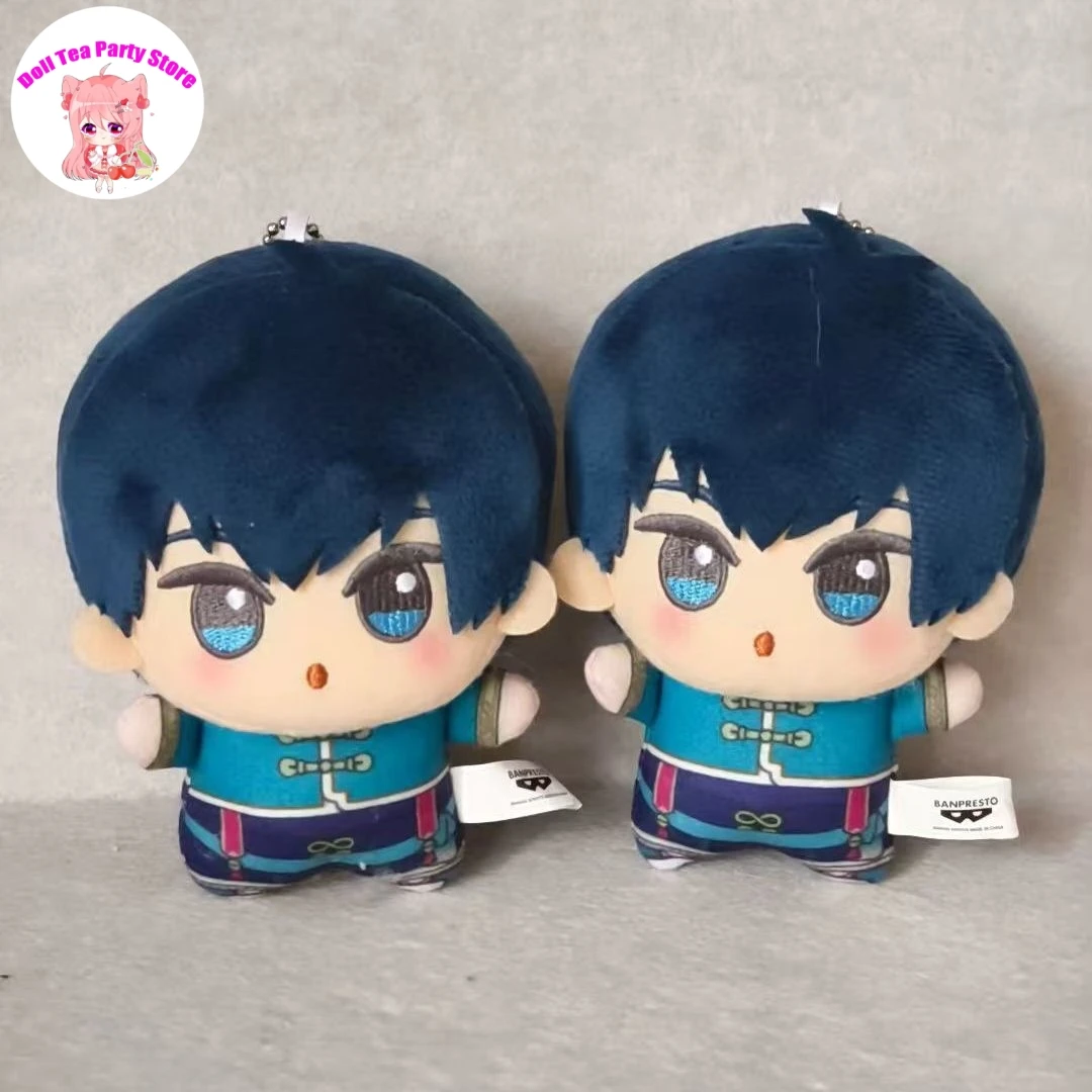 

Аниме Blue Lock Isagi Yoichi, милые фигурки тела с принтом, куклы 10 см, плюшевая кукла, сумка, подвеска, брелок, игрушка, плюшевый талисман, подарок