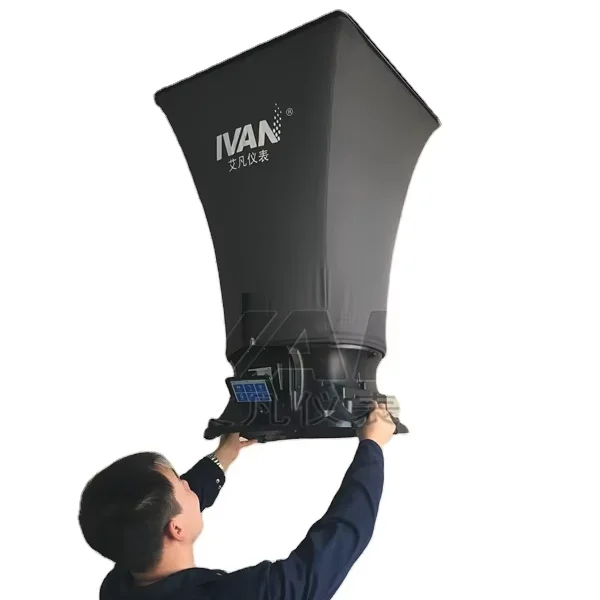 

2025Hvac Diffuser air Balancing Measurer Device With Hood