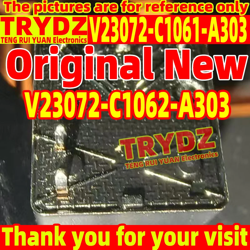 1pcs New V23072-C1062-A303 24V V23072-C1061-A303 12V Car relay 5-pin