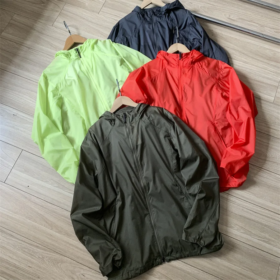 

Goldwin Men Women Packable Lightweight Windbreaker Shell Jacket Water Repellent UV Protection Outdoor Hiking Sun Coat