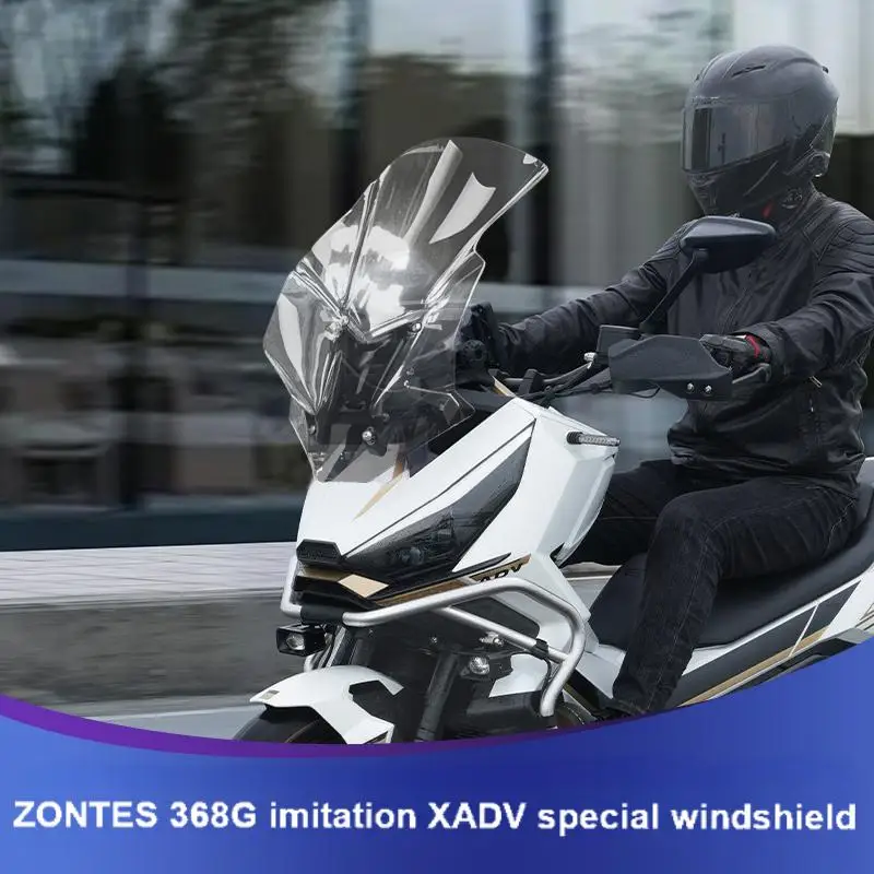 

Для ZONTES ZT 368G XADV передний дождевик 368 G G 368 модификация лобового стекла мотоцикла повышенная имитация лобового стекла