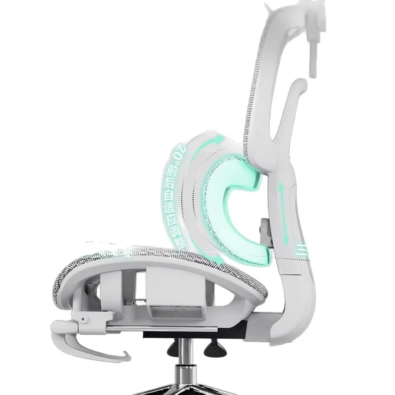 

Ergonomic chair Hollow home computer chair Office e-sports chair Aluminum alloy Modern simplicity