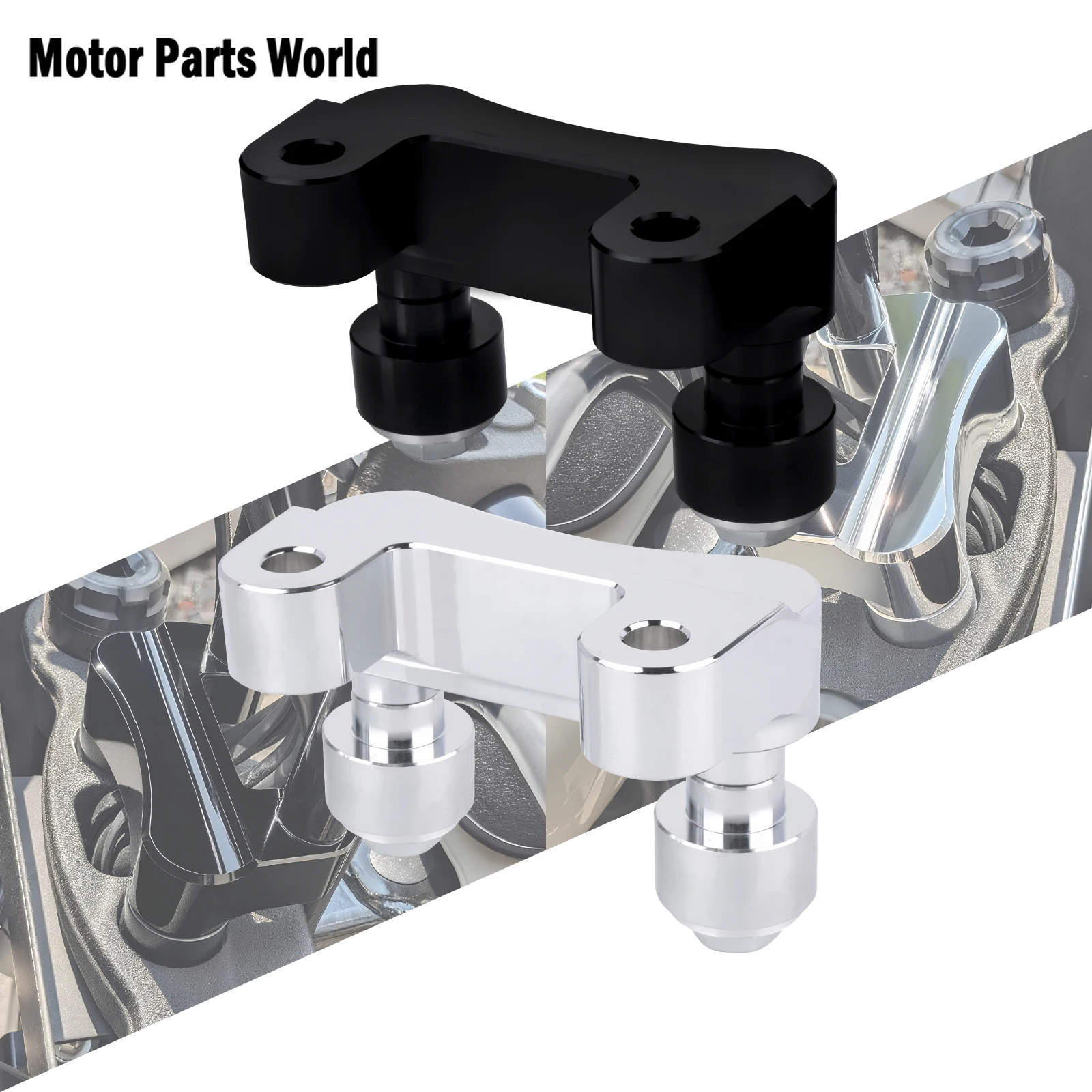

Motorcycle Handlebar Riser Adapter Mount Clamp Bracket For Harley Touring 2014-2025 Road Street Glide Softail 2018-2025 Dyna