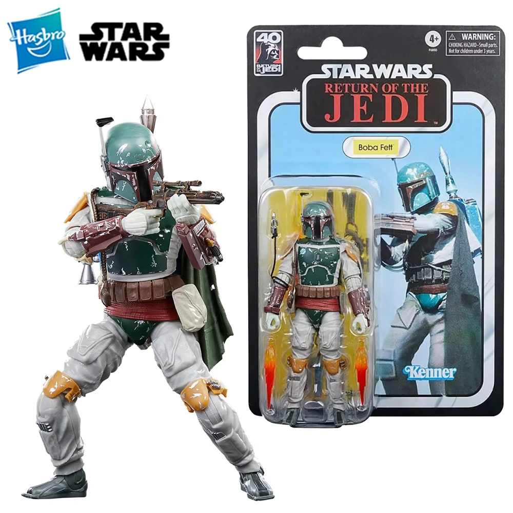

[In-Stock] Hasbro Star Wars The Black Series Boba Fett (Return of the Jedi) Collectible 15cm Action Anime Model Figure Toys