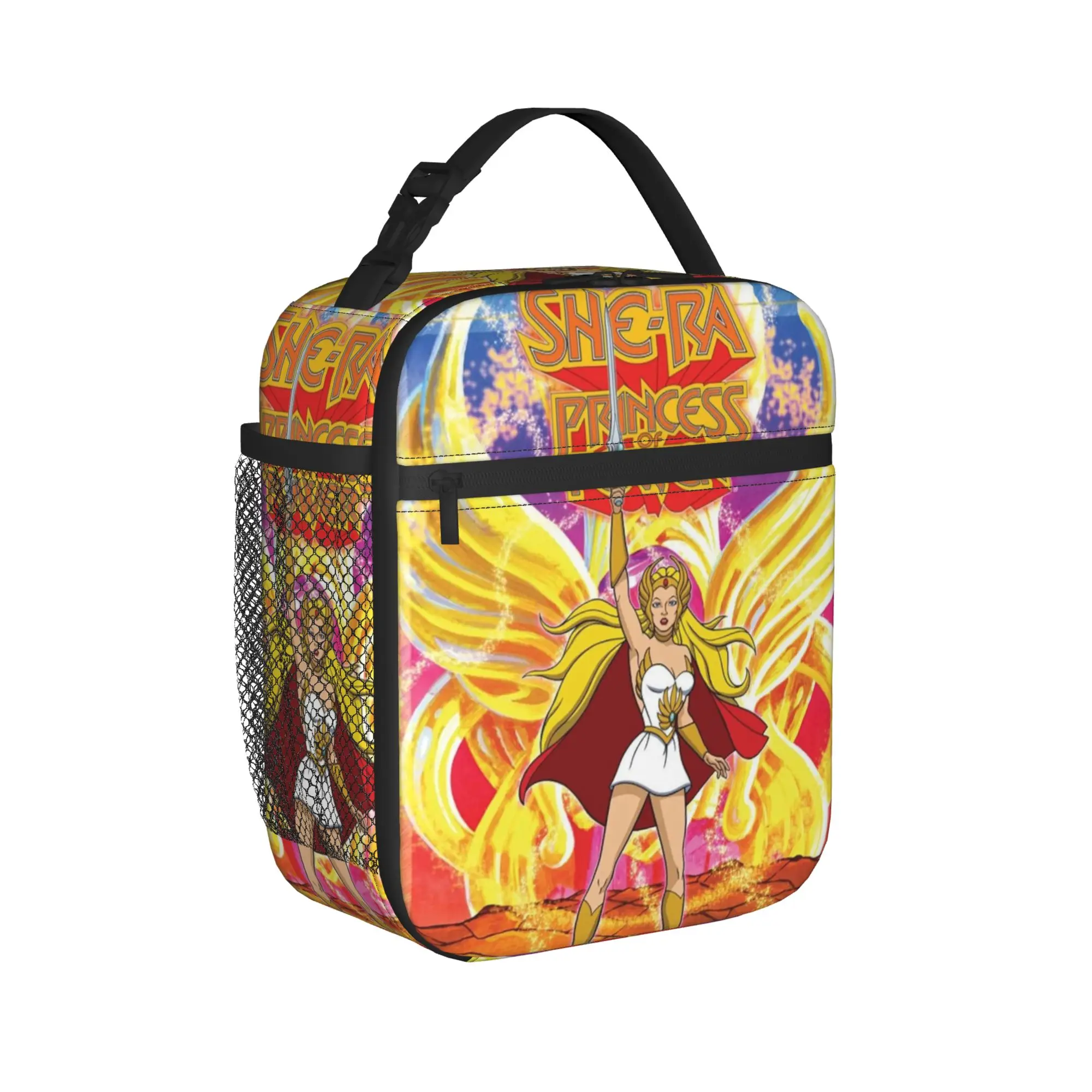 She-Ra and the Princesses of Power Insulated Lunch Bags for Men Women  Food Container Bags Reusable Cooler Thermal Lunch Boxes