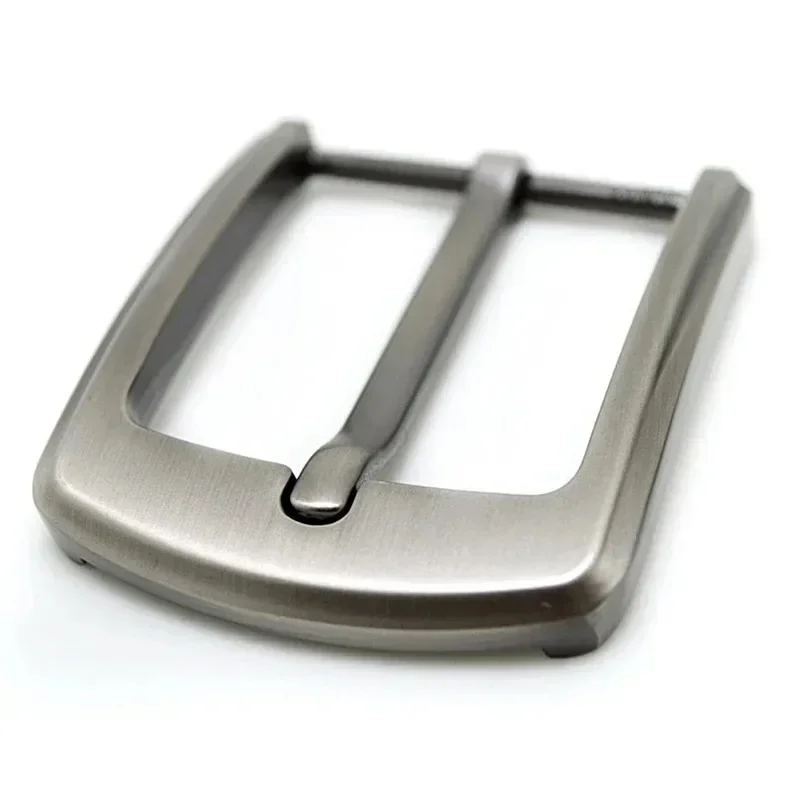 1-1/2 Inch Wide Zinc Alloy Single Pin Belt Buckle, DIY Replacement Waistband Accessory, Fits 38-39mm Men's Belts