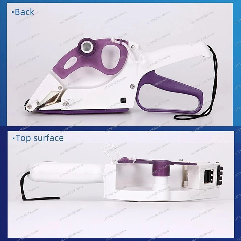 YBJ-Manual Handheld Labeling Machine Round Bottle Label Applicator Price Tag Barcode Flat Labeler