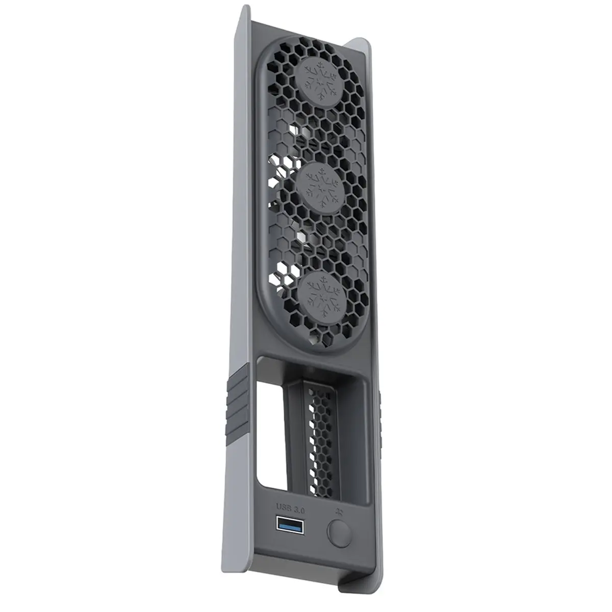 A003 Cooling Fans for Pro/Slim, 3-Speed Quiet Turbo Fan with RGB Lights & USB 3.0 Port for