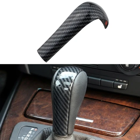 Накладка на ручку переключения передач AT для BMW E60 E61 2004-2007, X3 E83 2006-2010, X5 E53 2004-2006, 3 серии E90 2005