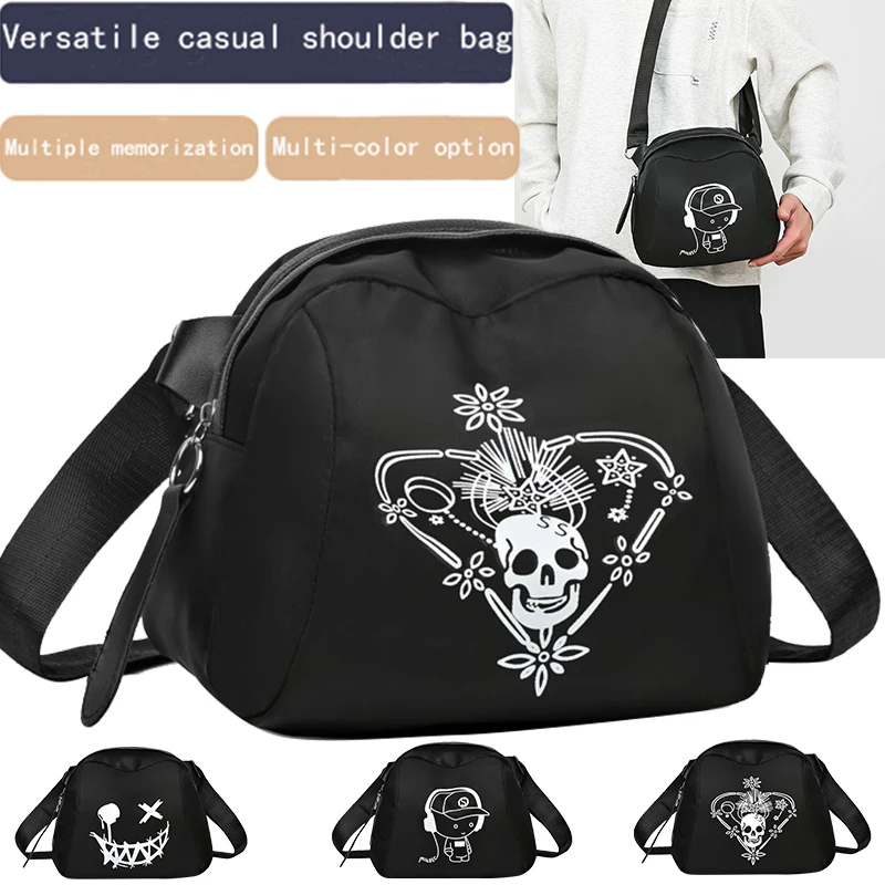 Se puede llevar en un hombro o en diagonal, bolso informal ligero, correa de hombro ajustable, versátil para uso diario