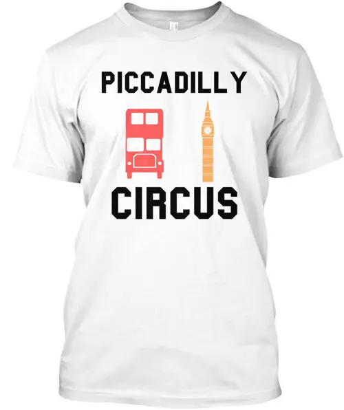 Camiseta Piccadilly Circus Talla S a 5XL