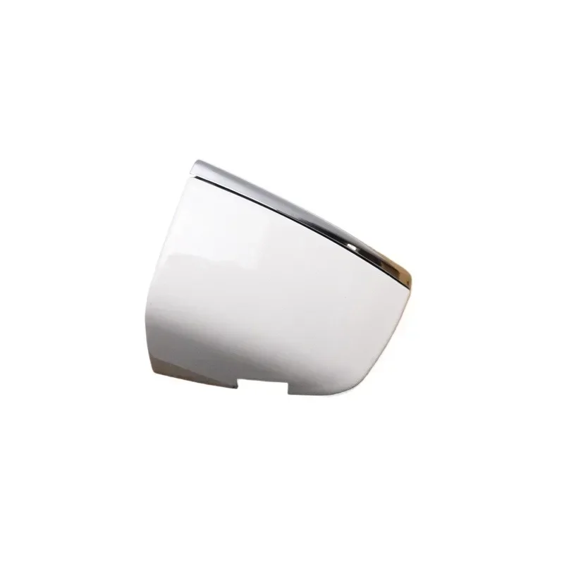 For Roewe I6 RX5 RX3 I5 RX8 for MG MG6 ZS GS Front Left Car Exterior Door Handle Lock Cylinder Cover with Bright Strip New