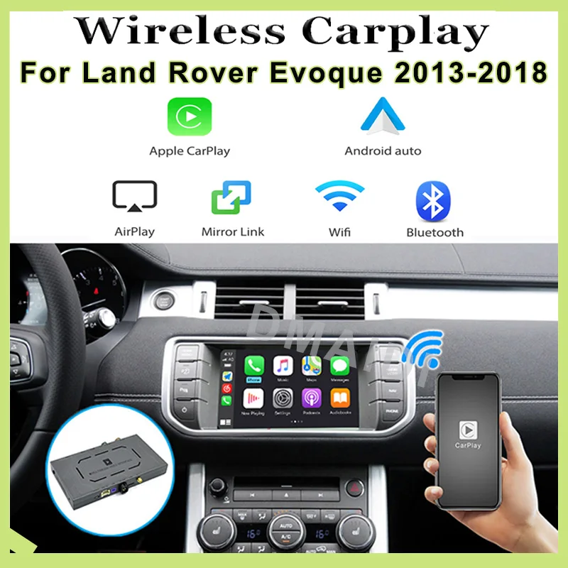 Module Box Decoder for Land Rover Evoque 2013-2018 Wireless Carplay Android Auto