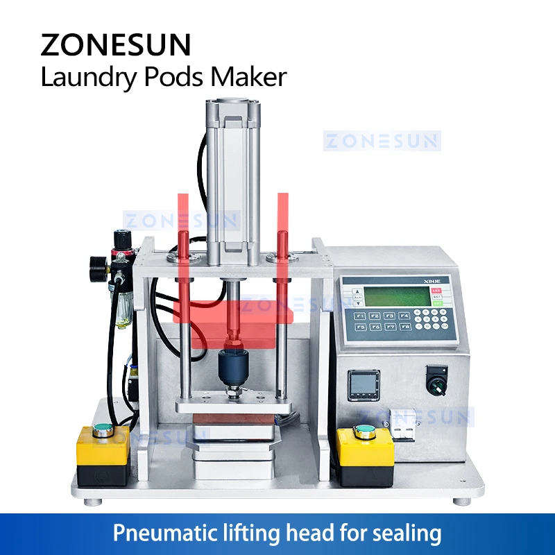 ZONESUN ZS-LP1 Laundry Pods Sealing Machine Sample Maker Washing Detergent Pods Packaging Equipment for Home Use