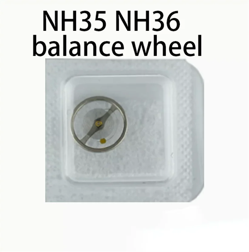 

Original Movement Parts Are Suitable For Japanese NH35 NH36 Movement Balance Wheel Full Pendulum Watch Movement Accessories