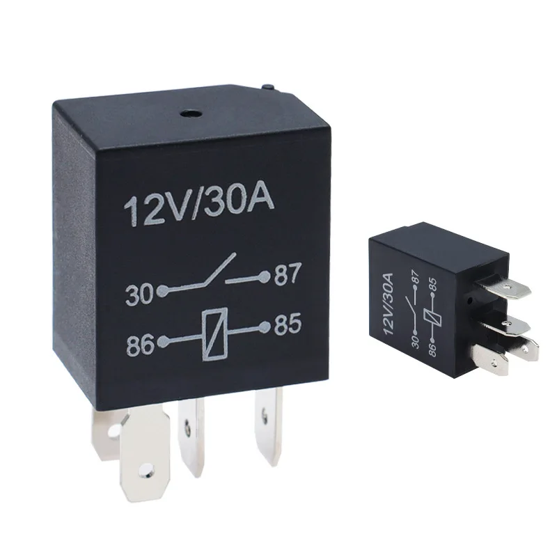 DC 12 Volt 30A 4 Pin Pins Auto Vehicle Motorbike Boat Lamp Relay