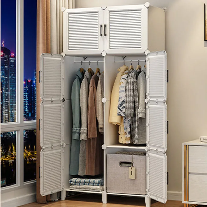 ts-Living Room Portable Closet Partitions Cupboard Storage Organizer Minimalist Wardrobe Modular Muebles Trendy Furniture-