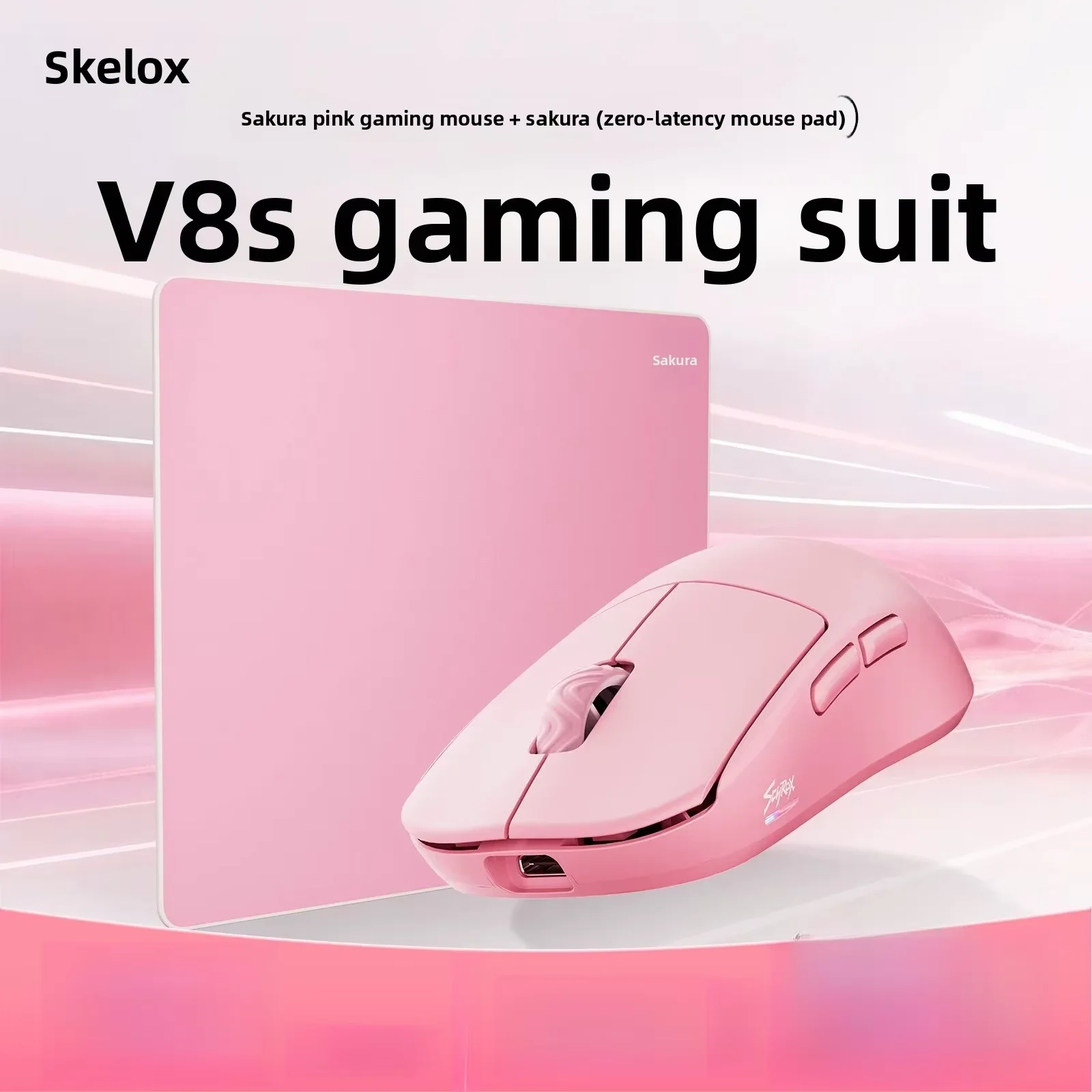 Scyrox V8s 36g Lightweight Wireless Gaming Mouse 8K Polling Rate PAW3950 Sensor Ergonomic FPS E-sports Mouse Peripherals Gifts
