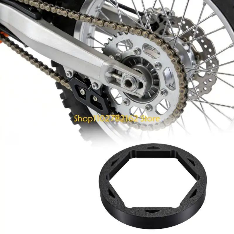 

547B Motorcycle Chain Protector Cap Chain Anti Collision Cushion Easy Installation