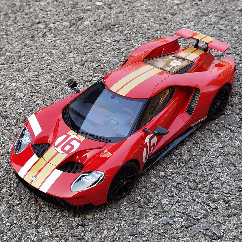 AUTOart 1:18 FORD GT FORD HERITAGE EDITION Car Model Collection