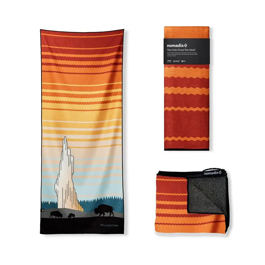 

Original Towel Perfect for Beach, Pool, Travel, Camping, Yoga Made with Recycled Materials Super Absorbent Sand Resistant