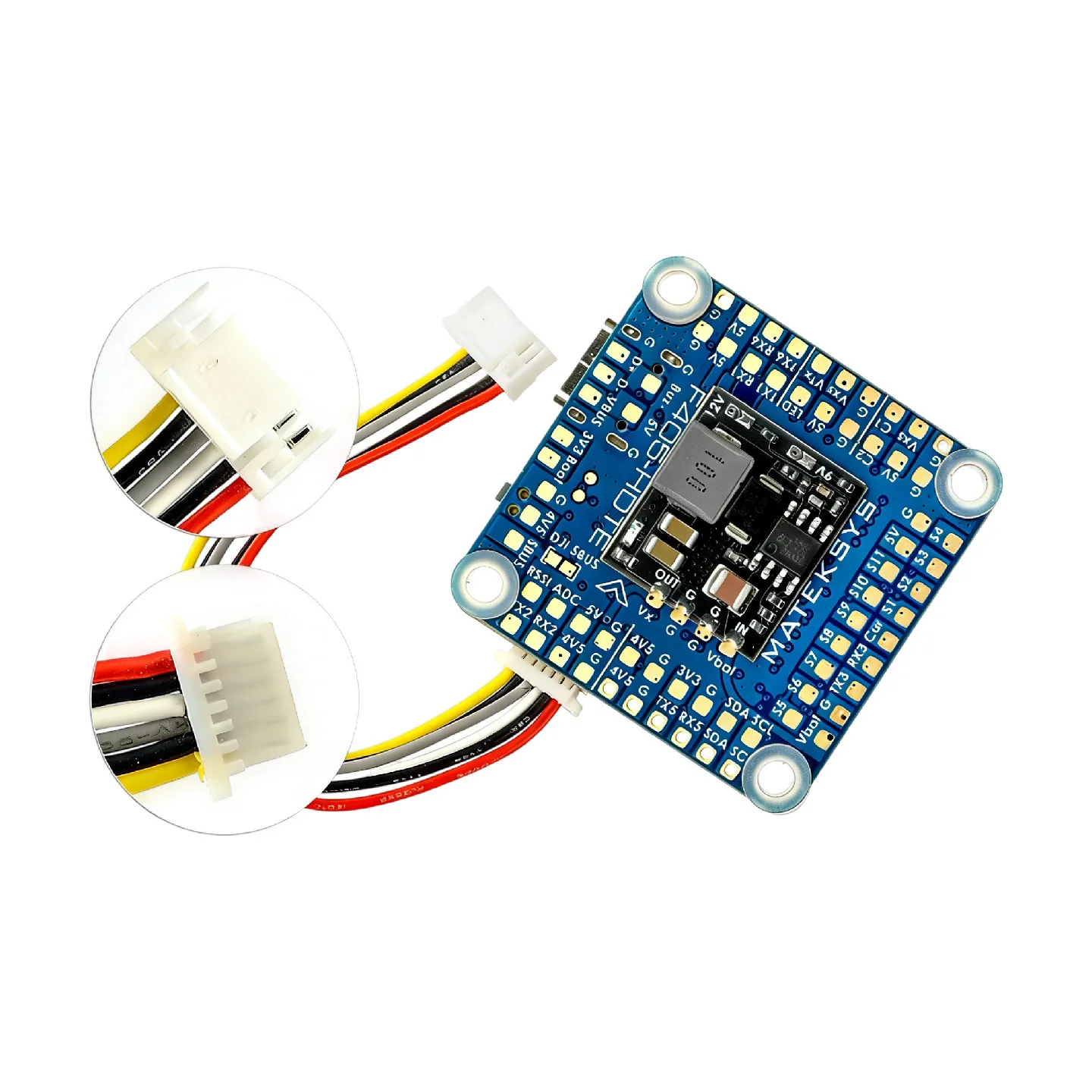 MATEK F405-HDTE F4 FC | 3~12S LiPo 30x30mm FPV Drone Flight Controller, Replaces F722-HD