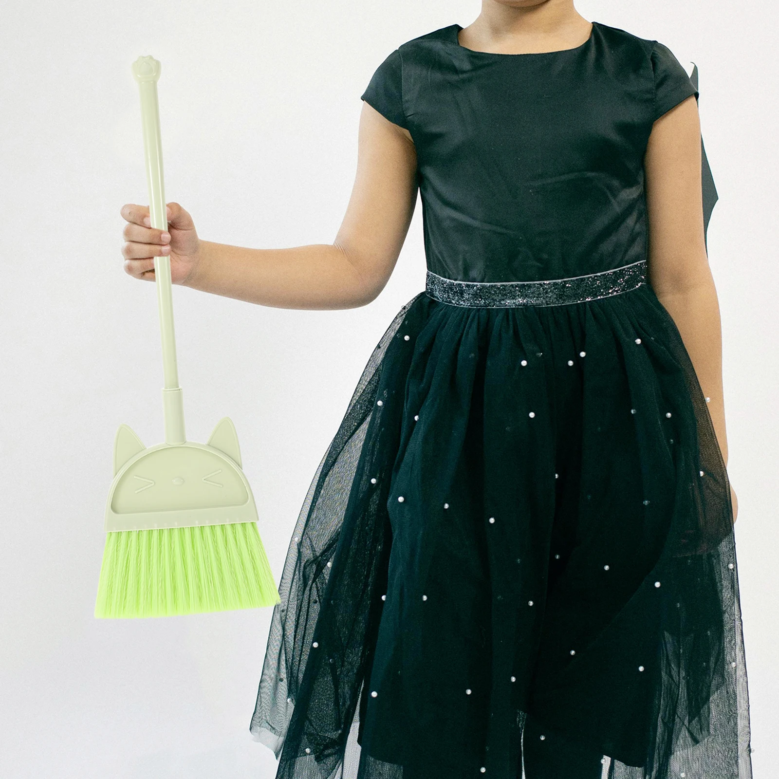 子供セットロングハンドル小さなプラスチック子供用軽量コンパクト壊れにくい家庭用クリーニングツール幼児ほうき漫画