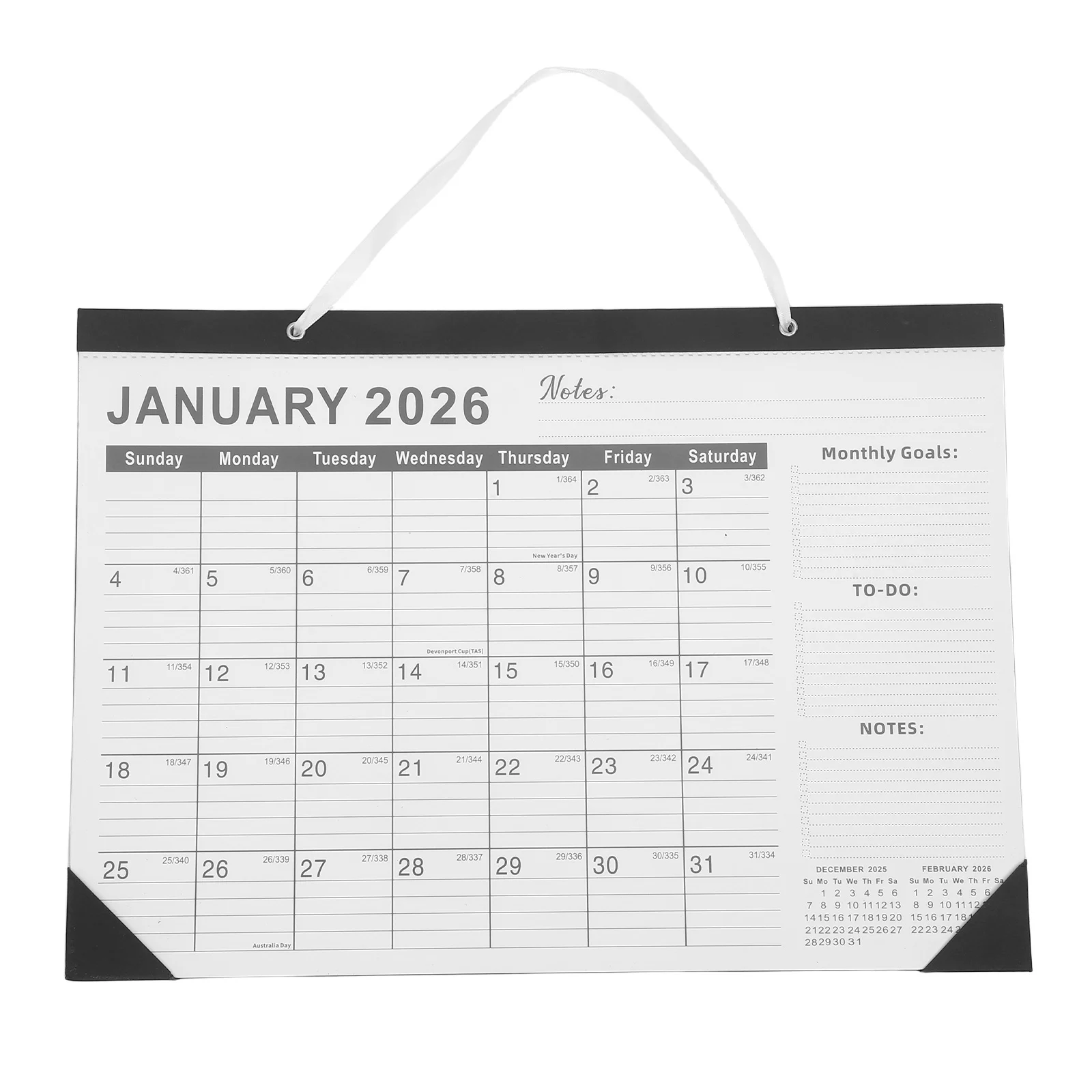 

Настенный календарь на 18 месяцев 2026 2027, подвесной ежемесячный планировщик с цветочным принтом, большие блоки даты, праздник, семейный офис, бизнес