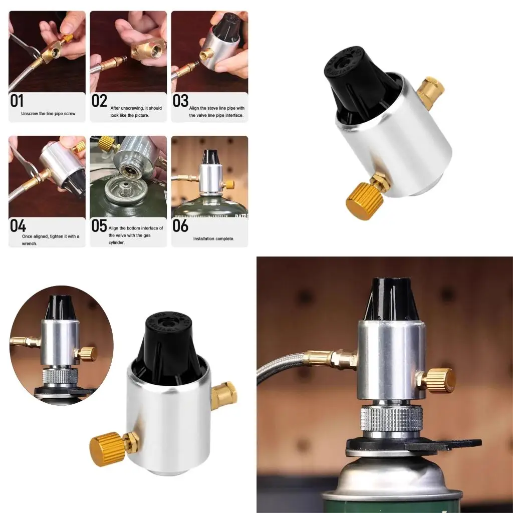 Q39E Outdoor Stove Gas Regulator Valves Low Pressure Regulator Control Valves