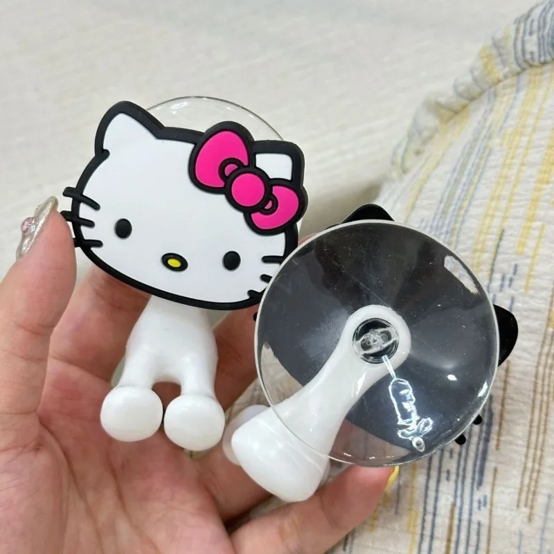 

Hello Kitty Anime Kawaii Sanrio Lovely Doll Pendant Electric Toothbrush Holder Cute Cartoon Children Bathroom Products Holder