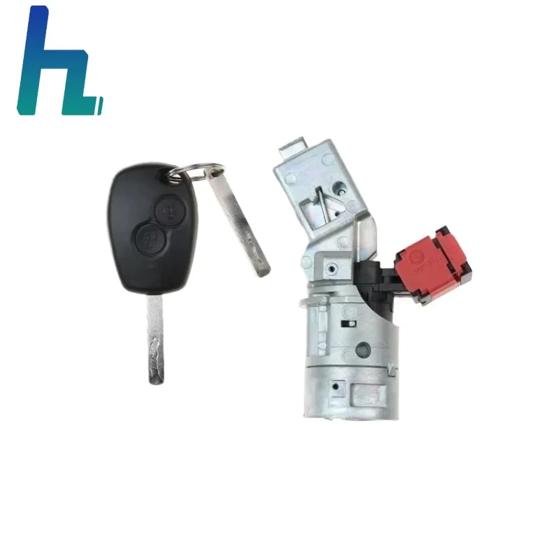 

7701208408 8200214168 Ignition Lock Barrel Starter Switch with Key for Renault Vauxhall Fiat 2005-2012