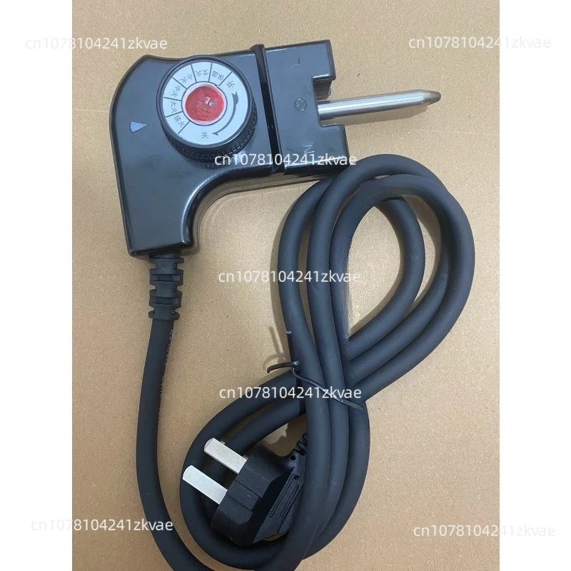Multi-Function Electric Hot Pot Power Cord Electric Griddle Grill Crepe Maker Plug Flat-Blade Groove