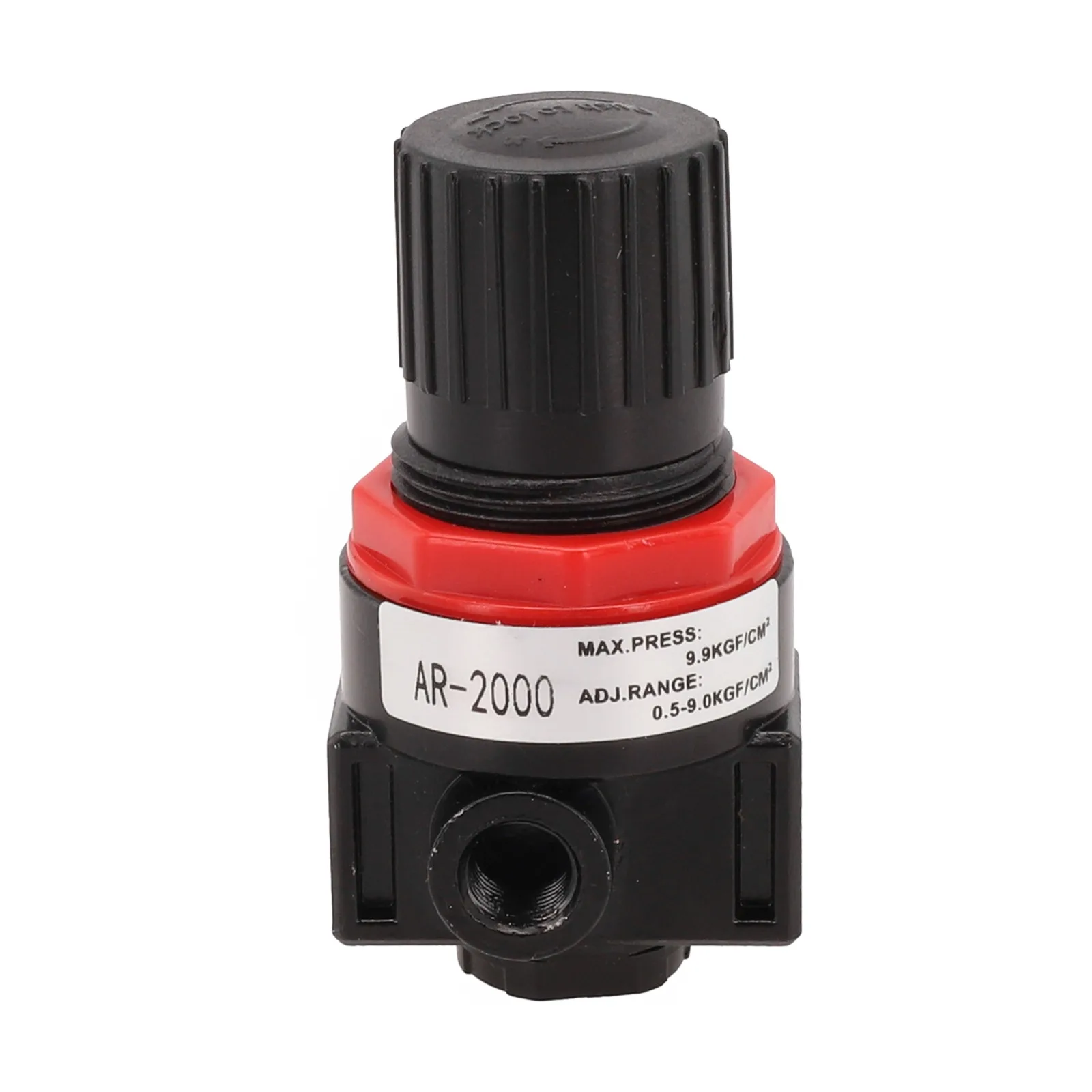 AR2000 Air Control Pressure Gauge Compressor Relief Regulator Regulating Valve Easily Adjustable Air Control Gauge Regulator Val